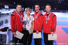 Tesy, Luky a Jindra obhájili bronz na ME 2010
